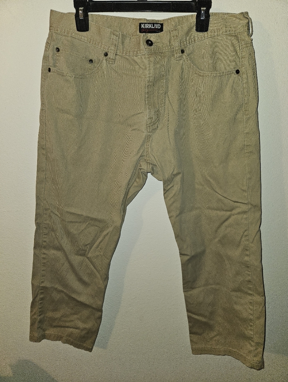 Kirkland Signature Mens Khaki Pants Size 36x 30